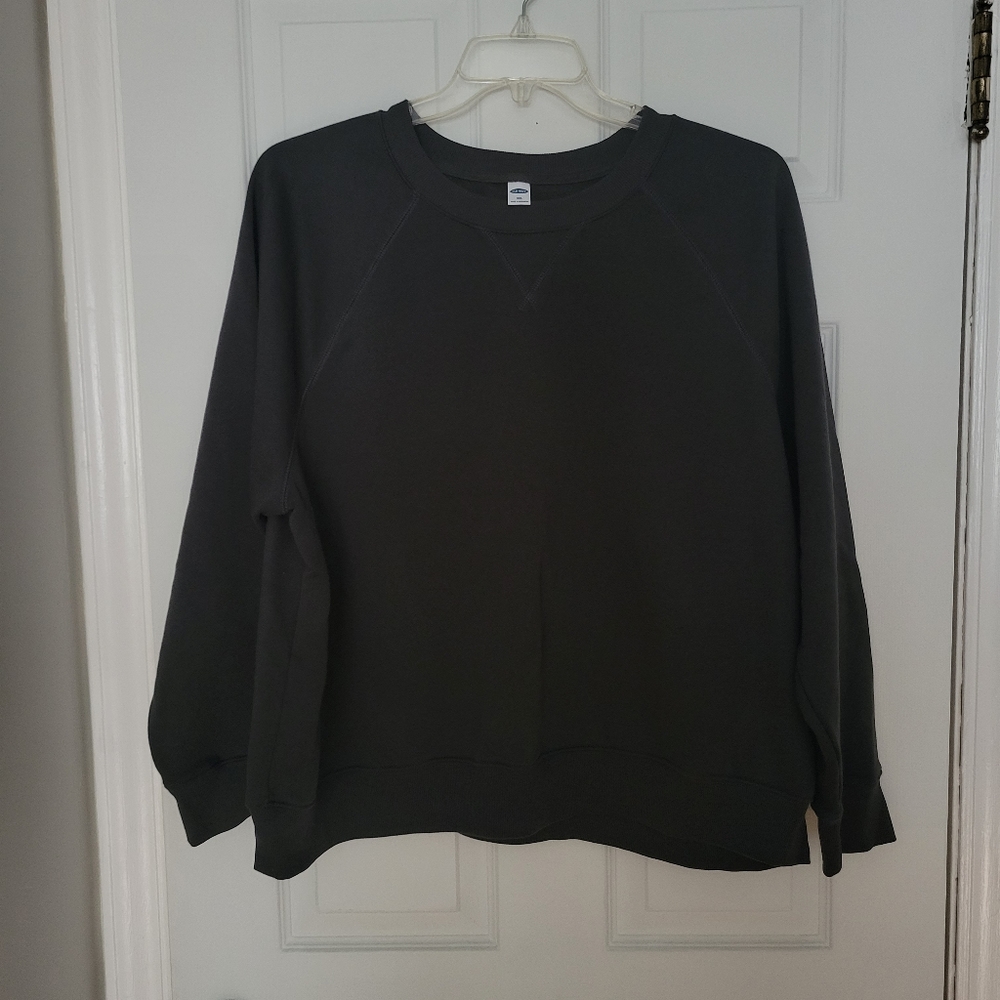 Soft Dark Grey Crew Neck